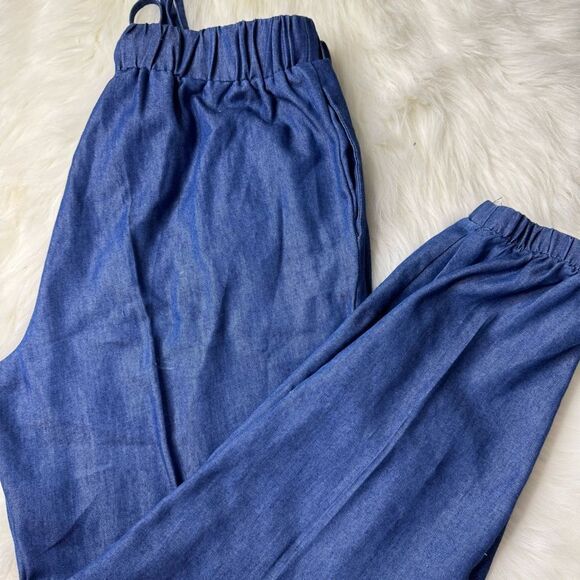 Robert Louis Denim Color Jogger Pants, Size Small - Picture 4 of 16